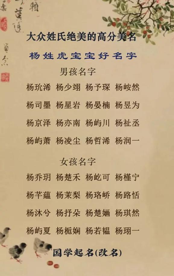 常姓氏女孩名字