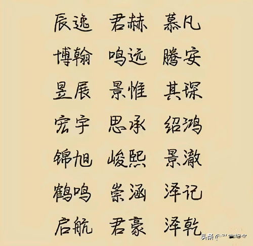 庄姓取什么名字比较特别