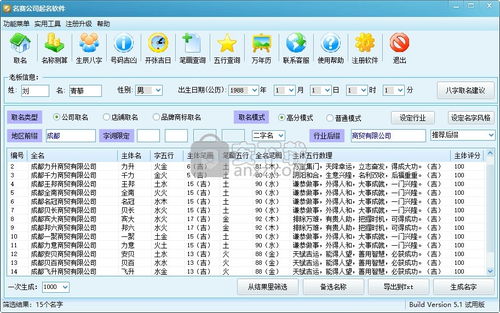 电脑行业起名